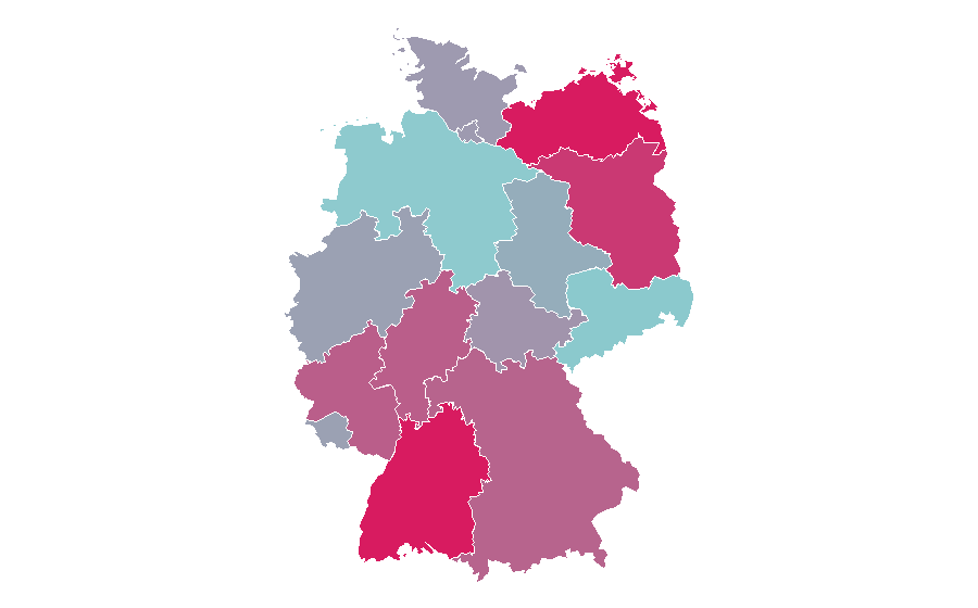 Affinity by region — Jeep Grand Cherokee, Germany
