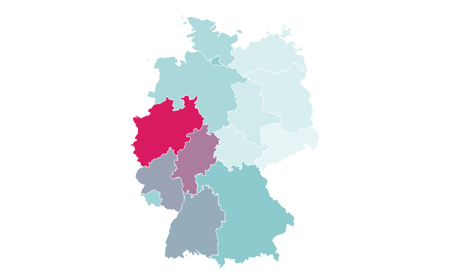 Affinity by region — Jeet Kune Do, Germany