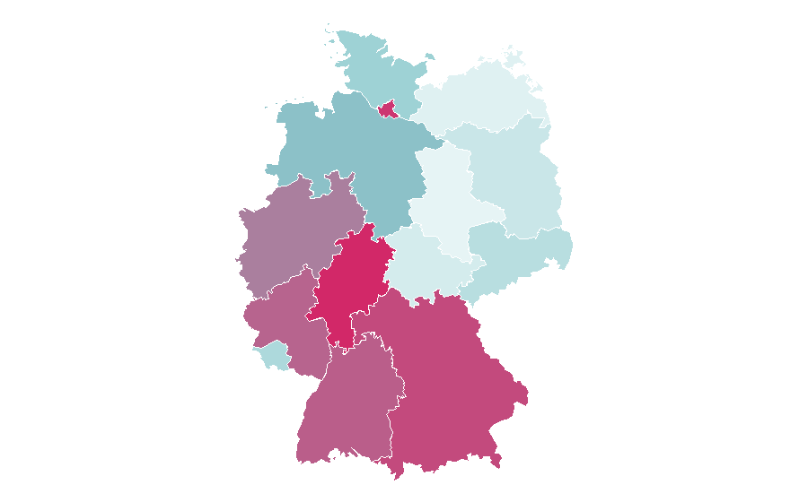 Affinity by region — Jeff Bezos, Germany