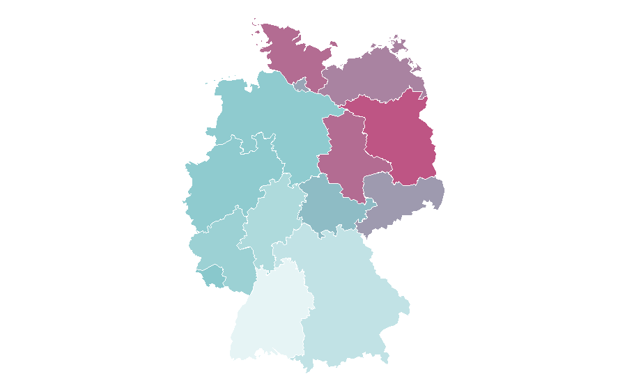Affinity by region — Jeff Bridges, Germany