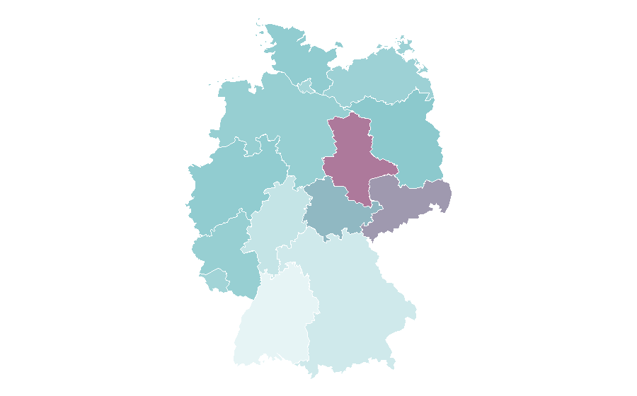 Affinity by region — Jeff Goldblum, Germany