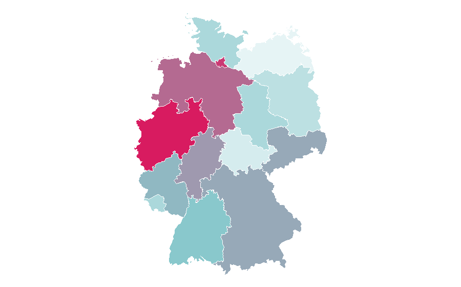 Afinidad por región — Jeffrey Dahmer, Alemania