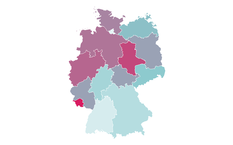 Affinity by region — Jeffrey Dean Morgan, Germany