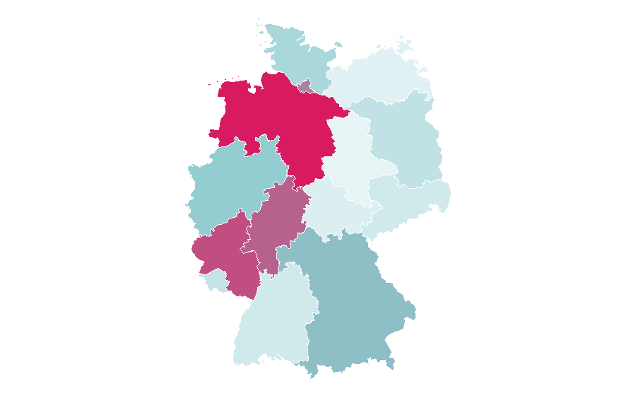 Affinity by region — JellyRoll, Germany