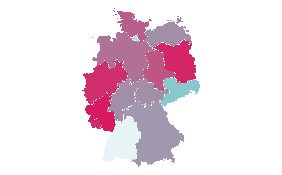 Affinity by region — Jenna Dewan, Germany