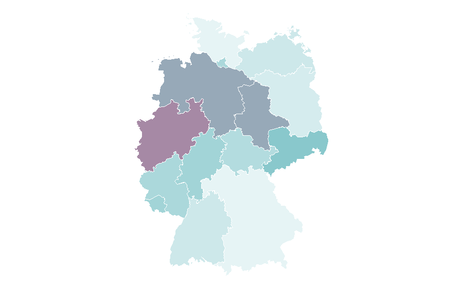 Affinity by region — Jennette McCurdy, Germany