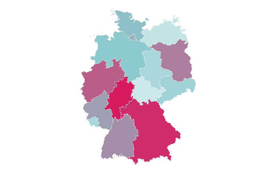 Affinité par région — Jennifer Aniston, Allemagne
