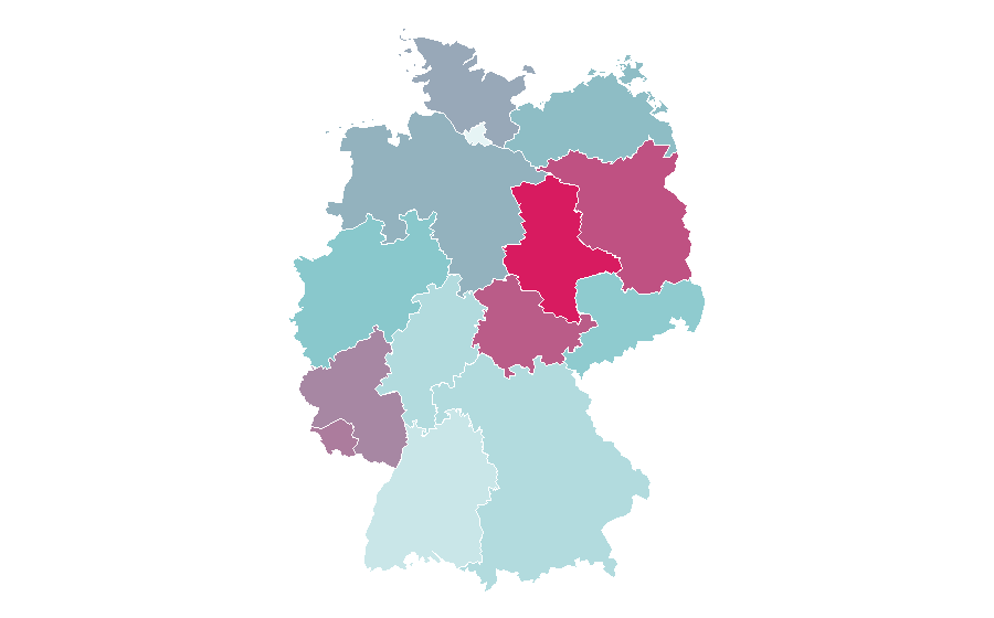 Affinity by region — Jennifer Love Hewitt, Germany