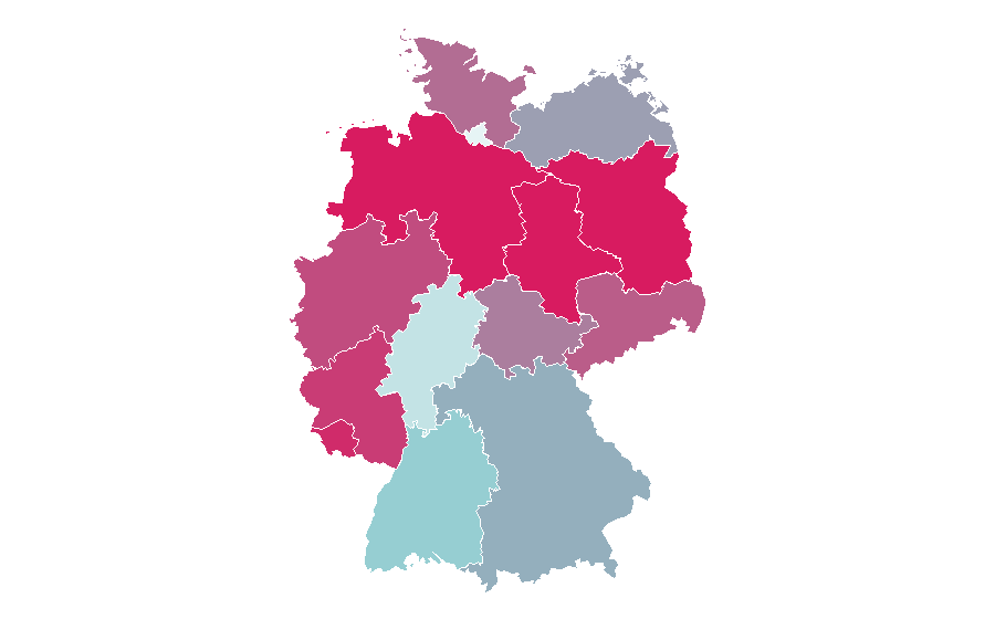 Affinity by region — Jennifer Morrison, Germany