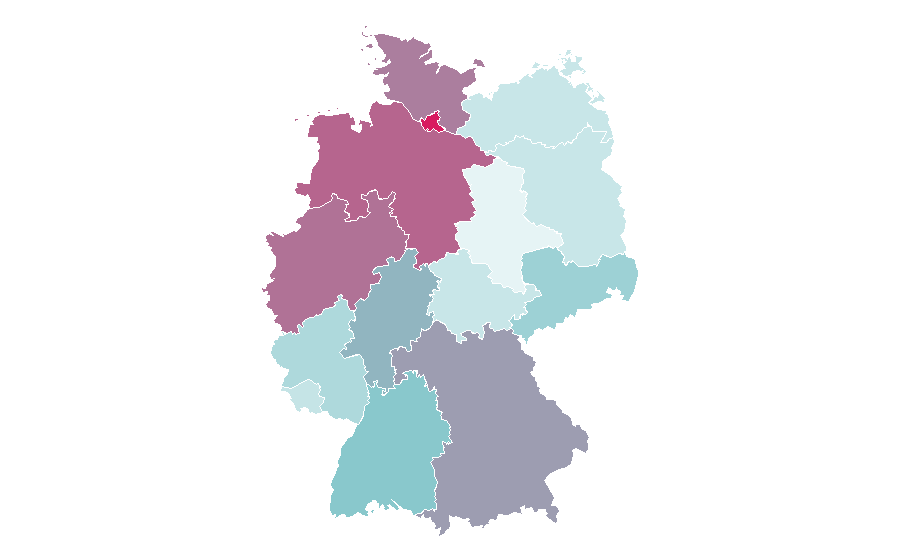 Affinity by region — Jeremy Fragrance, Germany
