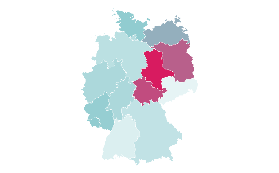 Affinity by region — Jeremy Irons, Germany