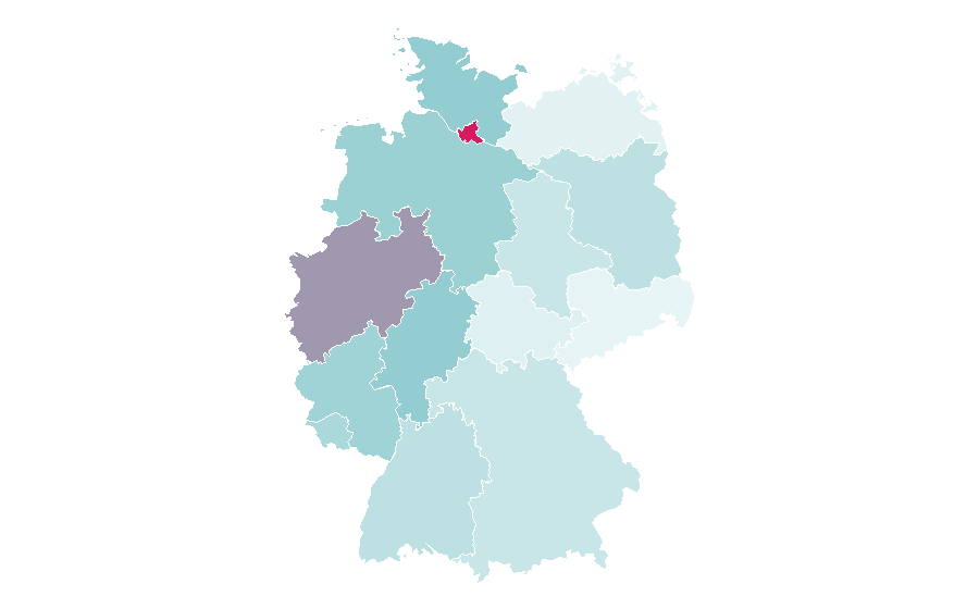 Affinity by region — Jermaine Jackson, Germany
