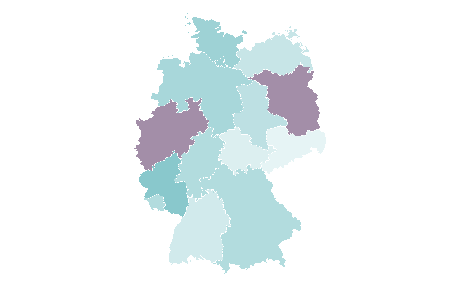 Affinity by region — Jessica Biel, Germany