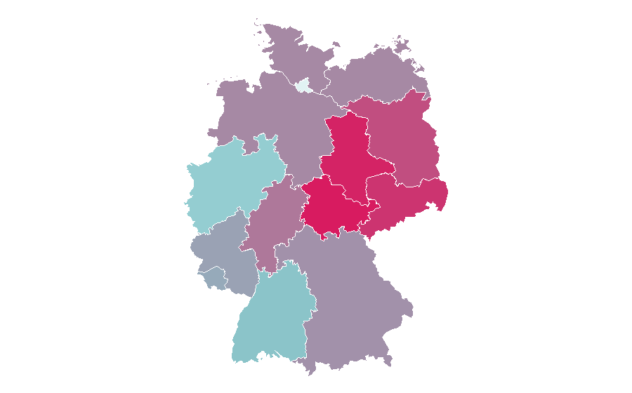 Affinity by region — Jessica Schwarz, Germany