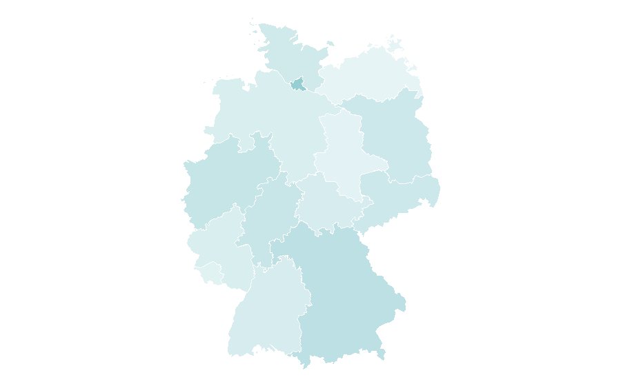 Affinity by region — Jessie Buckley, Germany
