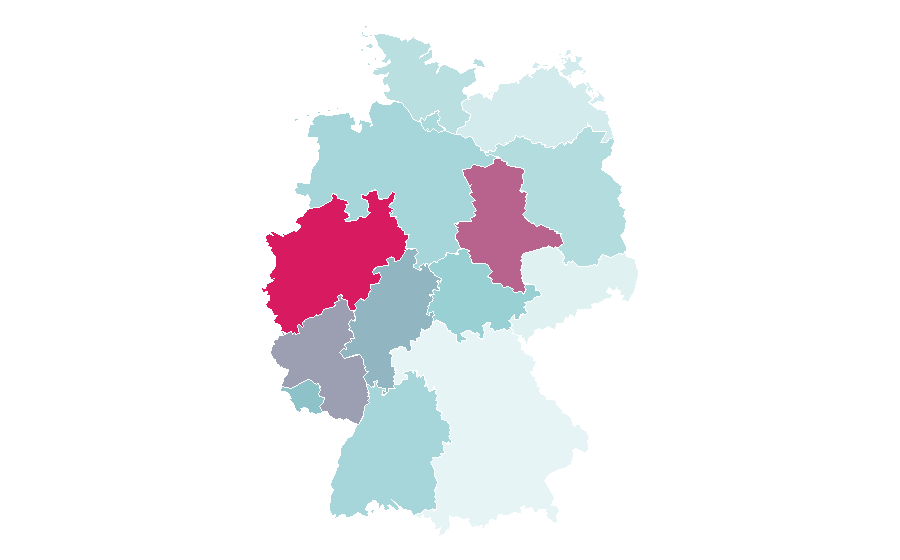 Affinity by region — Jet Li, Germany
