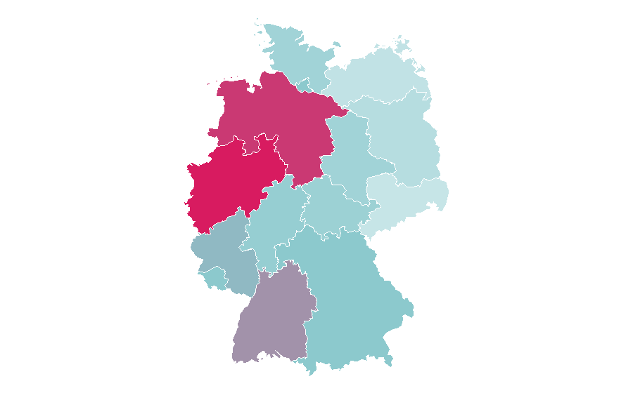Affinity by region — Jewellery chain, Germany