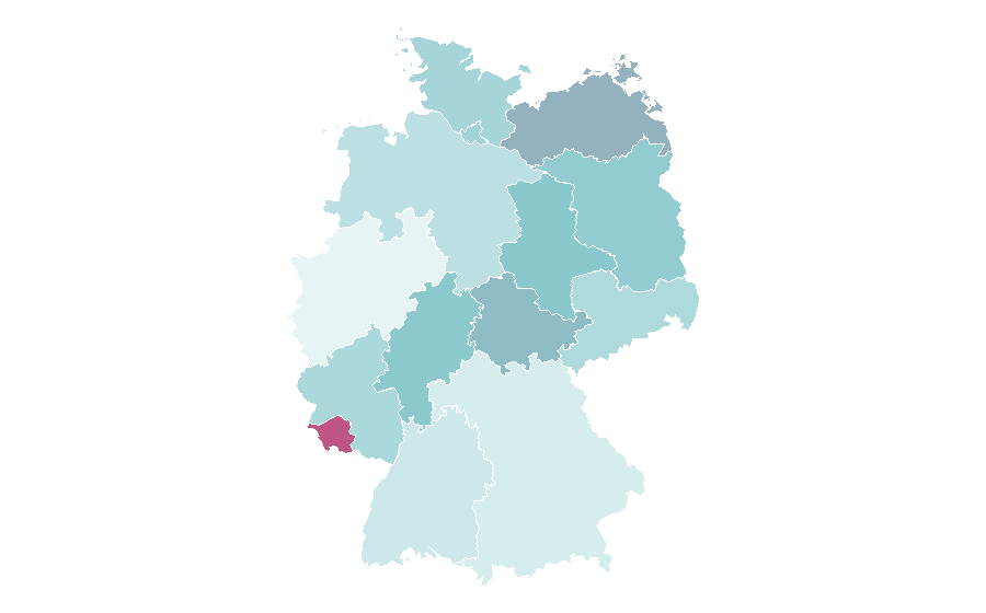 Afinidad por región — Jewelry design, Alemania