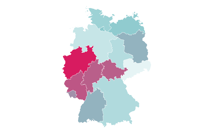 Affinity by region — Ji Chang-wook, Germany