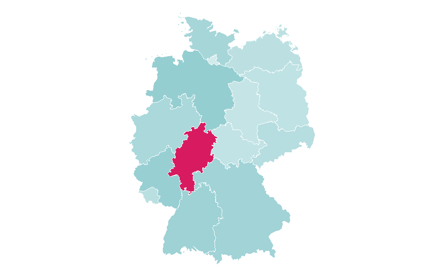 Affinity by region — Jigsaw puzzle, Germany