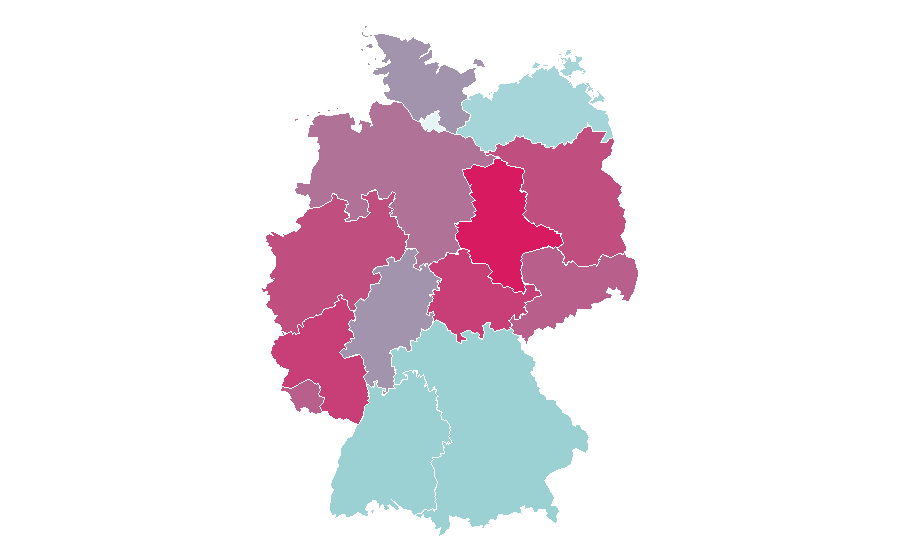 Affinity by region — Jim Parsons, Germany