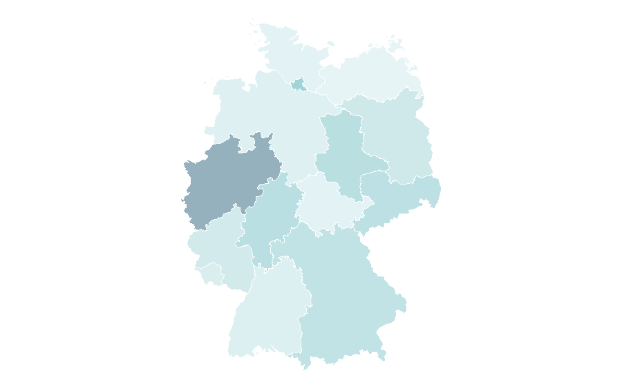 Affinity by region — Jobmensa, Germany