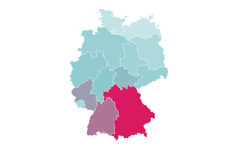 Affinity by region — Jochen Schweizer, Germany