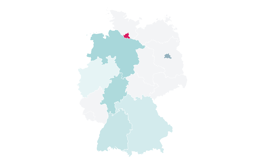 Affinity by region — Jodi Thomas, Germany