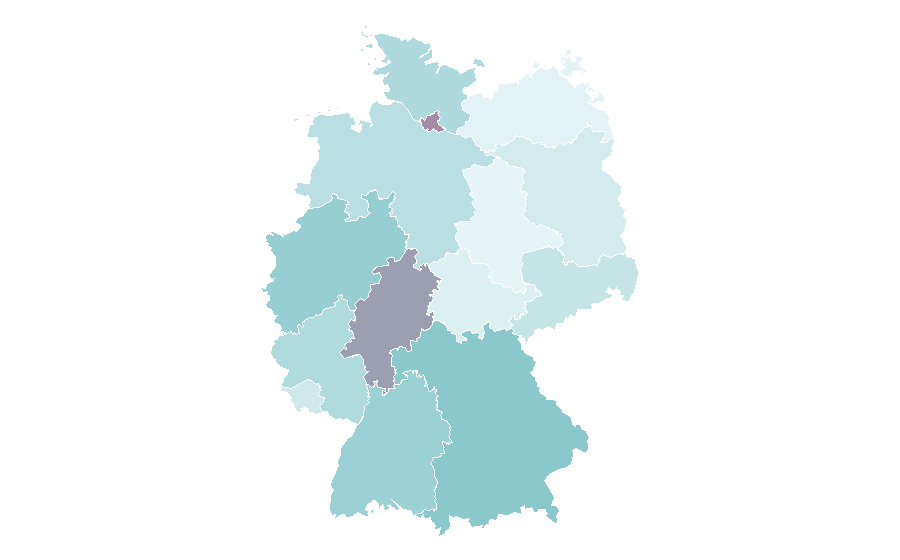Affinity by region — Joe Rogan, Germany