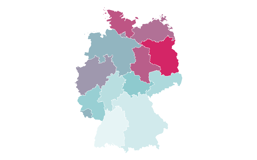 Affinity by region — Joel Kinnaman, Germany