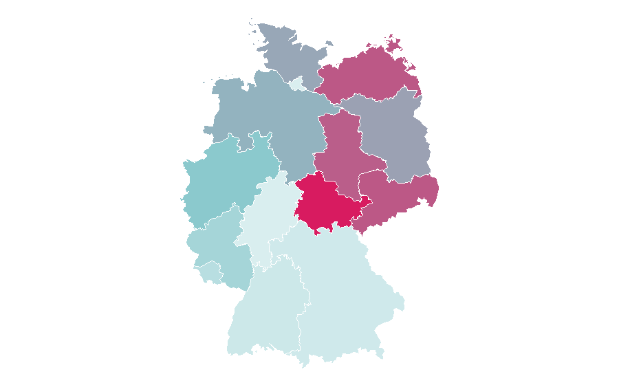 Affinity by region — Joey Kelly, Germany