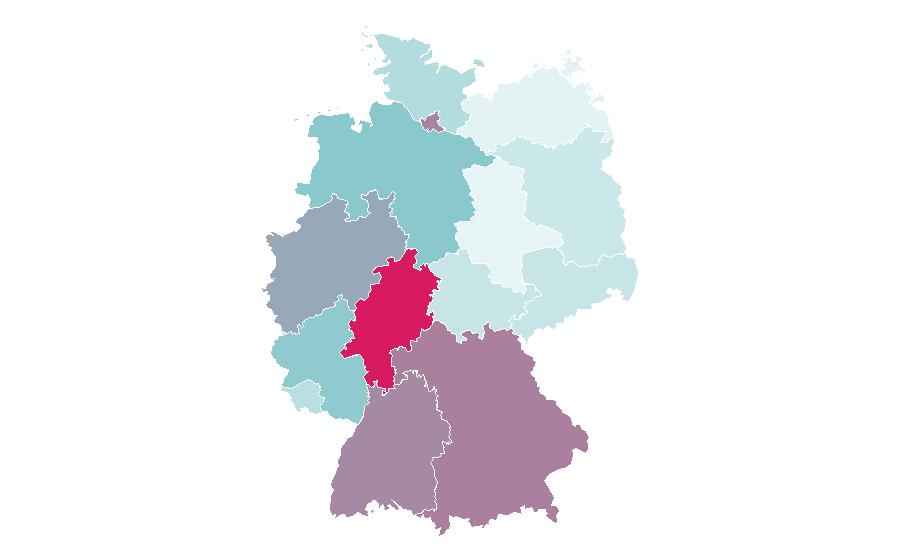 Affinity by region — Johannesburg, Germany