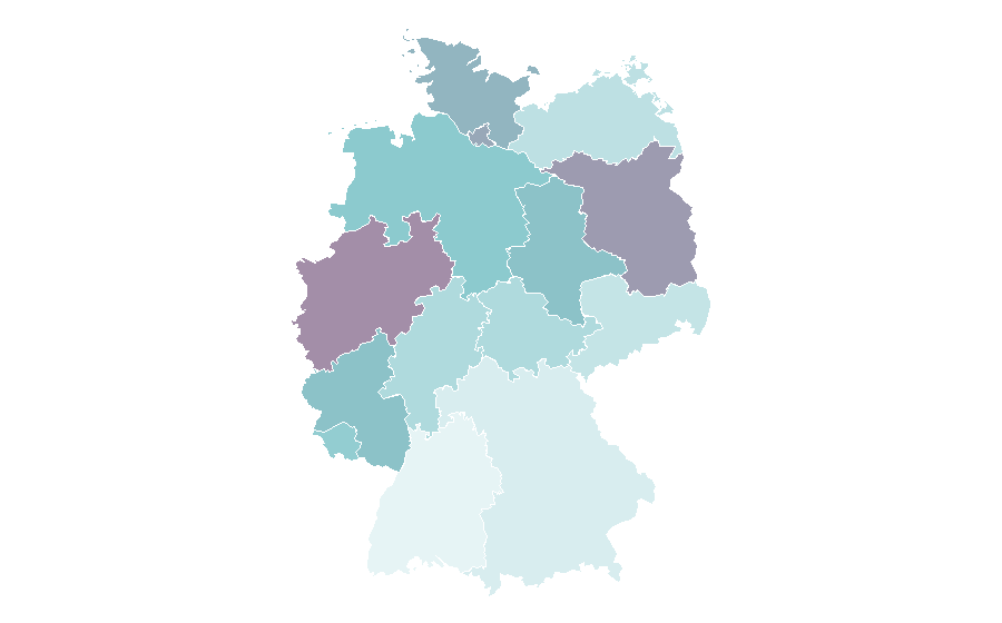 Affinity by region — John Cusack, Germany