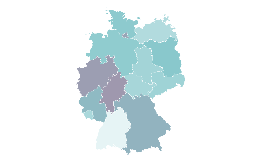 Affinity by region — John Krasinski, Germany