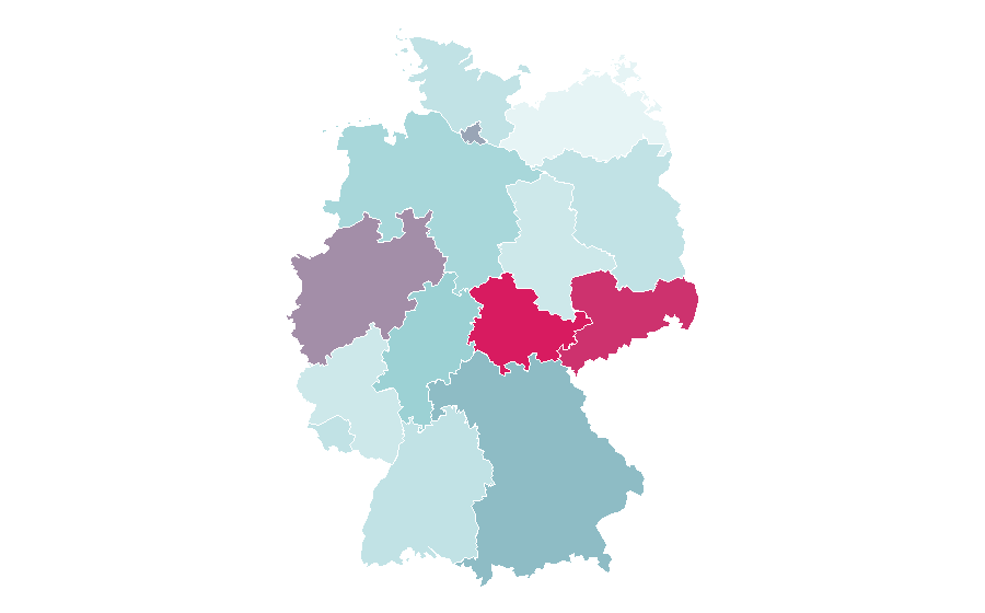 Affinity by region — John Lennon, Germany