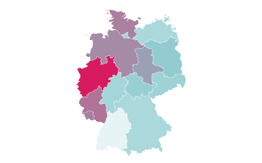 Affinity by region — John Lithgow, Germany