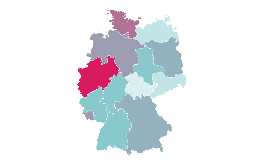 Affinity by region — John Travolta, Germany