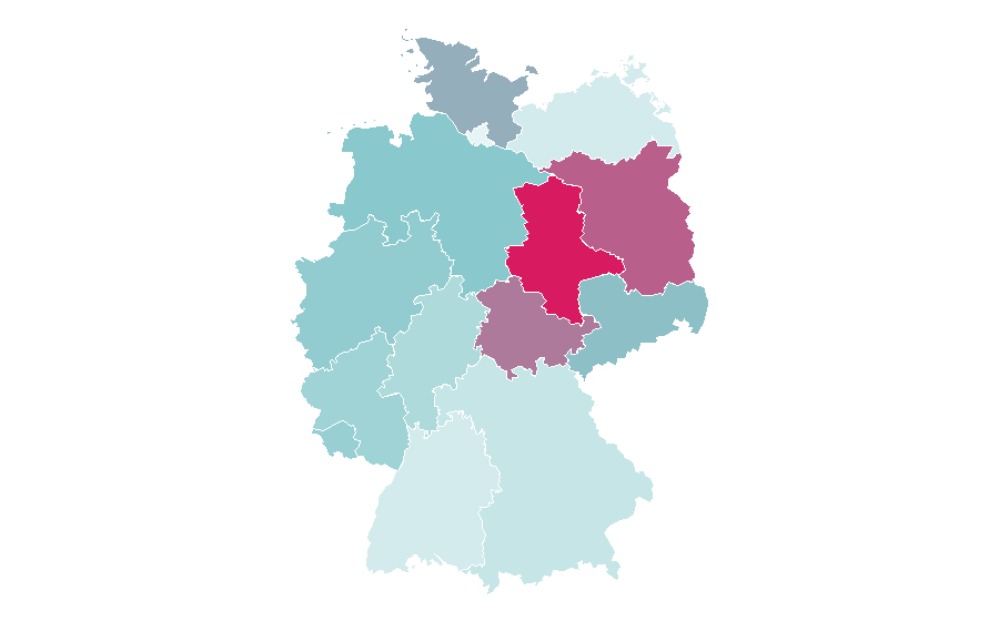 Affinity by region — John Wick 2, Germany