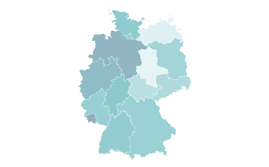 Affinity by region — John Williams, Germany