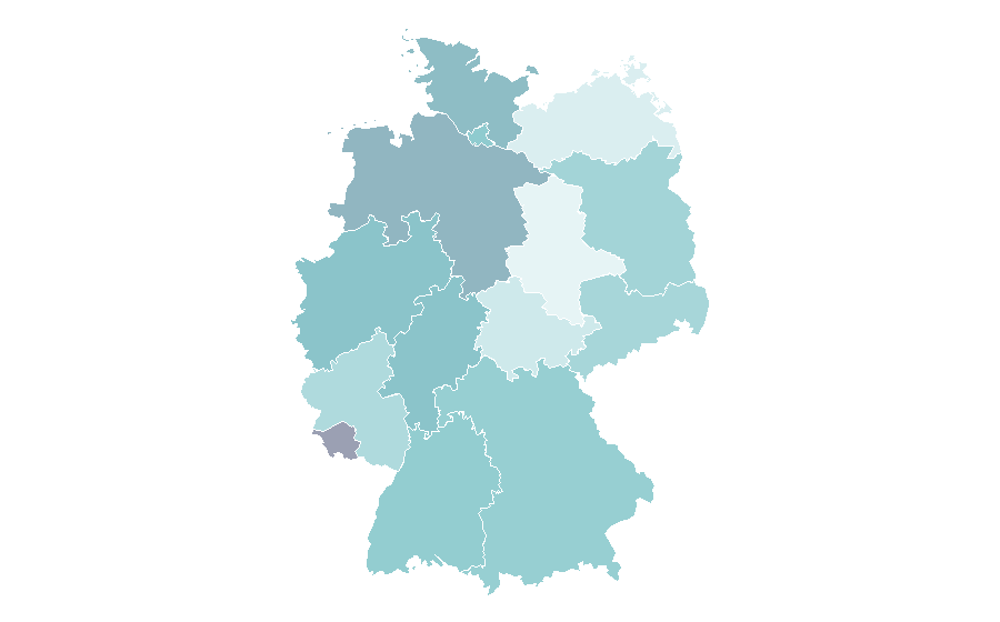 Affinity by region — John Williams, Germany