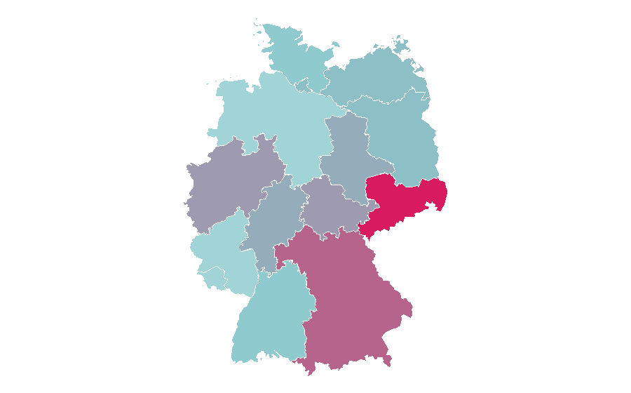 Affinité par région — Johnny Depp, Allemagne