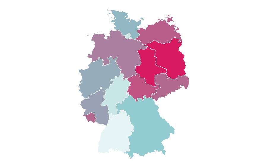 Affinity by region — Jon Cryer, Germany