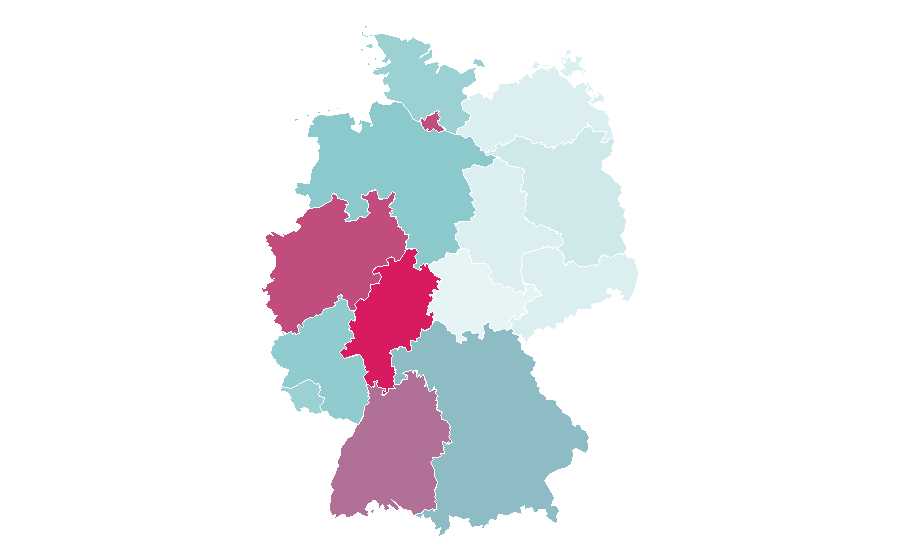 Affinity by region — Jon Jones, Germany