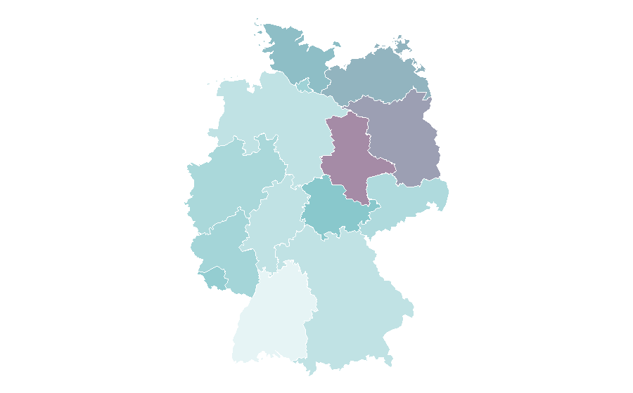 Affinity by region — Jonathan Rhys Meyers, Germany