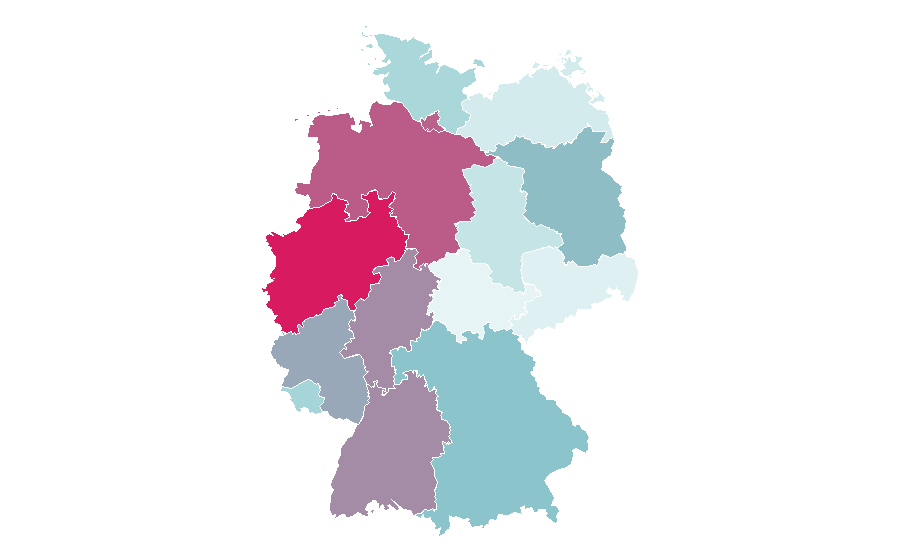 Affinity by region — JOOP!, Germany