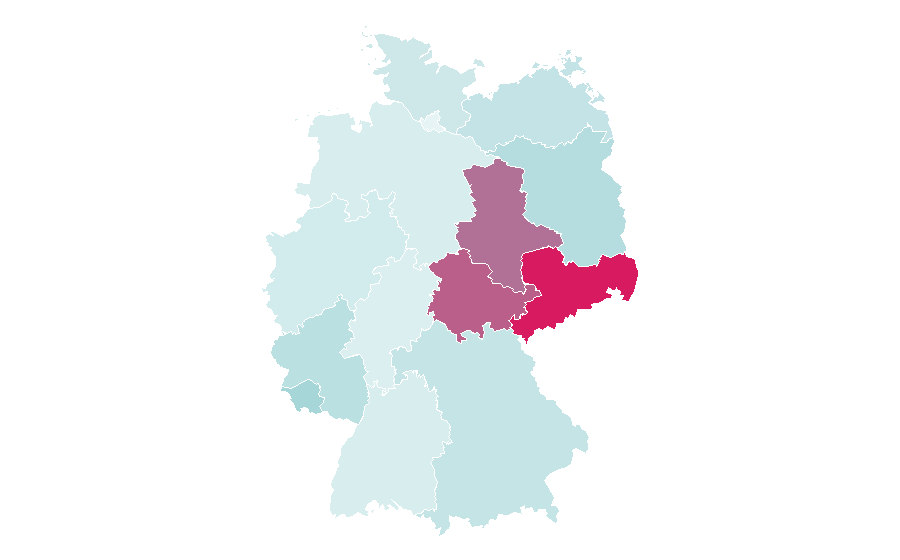 Affinity by region — José Carreras, Germany