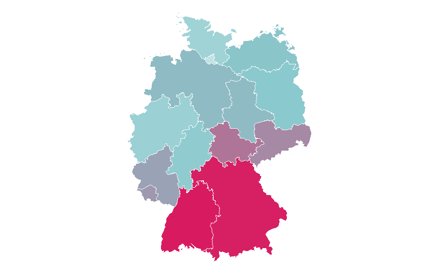 Affinità per regione — Joshua Kimmich, Germania