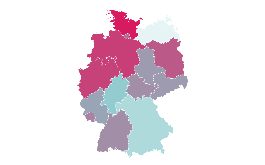 Affinity by region — Joy Denalane, Germany