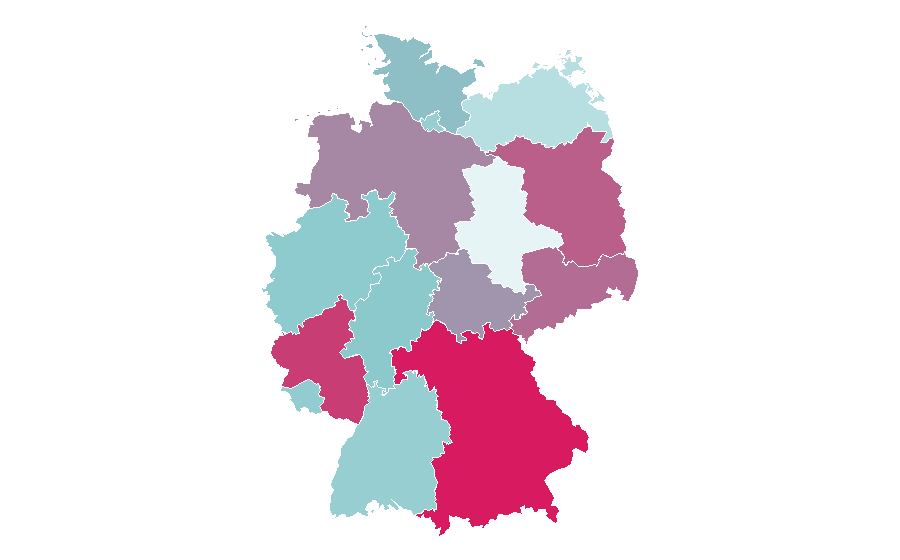 Affinity by region — Joy (perfume), Germany