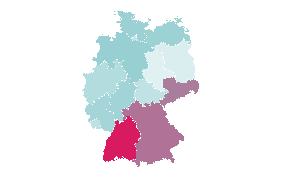 Affinity by region — Joyce Meyer, Germany